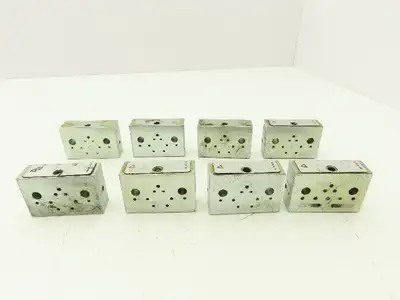 Bielomatik DropsA SX Modular Lubricator Divider Valve End Block 1/8"BSP Lot of 8