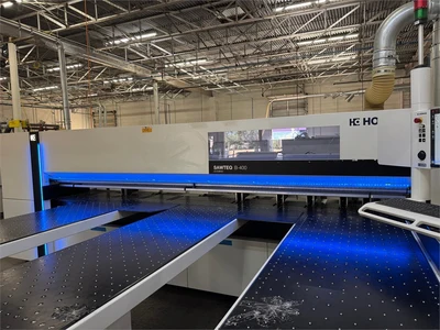 Used 2021 HOMAG "SAWTEQ B-400 PROFILINE" Single-Line Beam Saws Texas US | MachineryMax #1488388