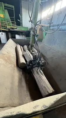 USED BEZNER WOOD CHIP PRODUCTION LINE