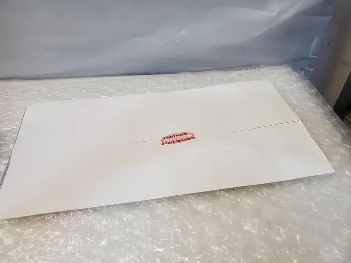 ARTUS PLASTIC SHEET SILVER 10X20X.0005