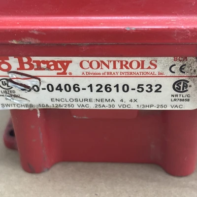 Used Bray Controls 50-0406-12610-532 Valves/Fittings Indiana US | J&J Industrial Supply #1326713