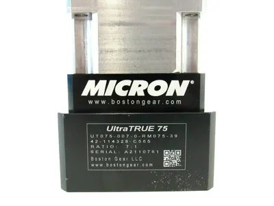 NEW MICRON / BOSTON GEAR UT075-0070-0-RM075-39 42-114328-C565 GEARHEAD