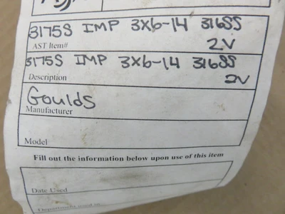 USED OEM Goulds 3175S