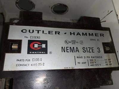 USED Cutler-Hammer C10EN3