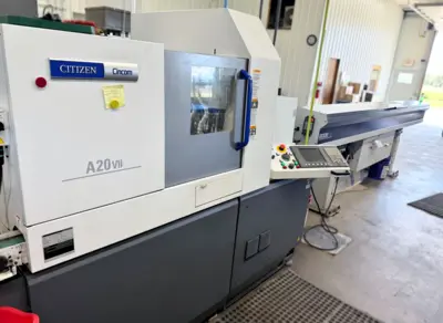 2021 CITIZEN A20VII Swiss Type Automatic Screw Machines | Midstate Machinery (1)
