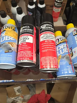 79 Cans of spray - oil & cleaners
