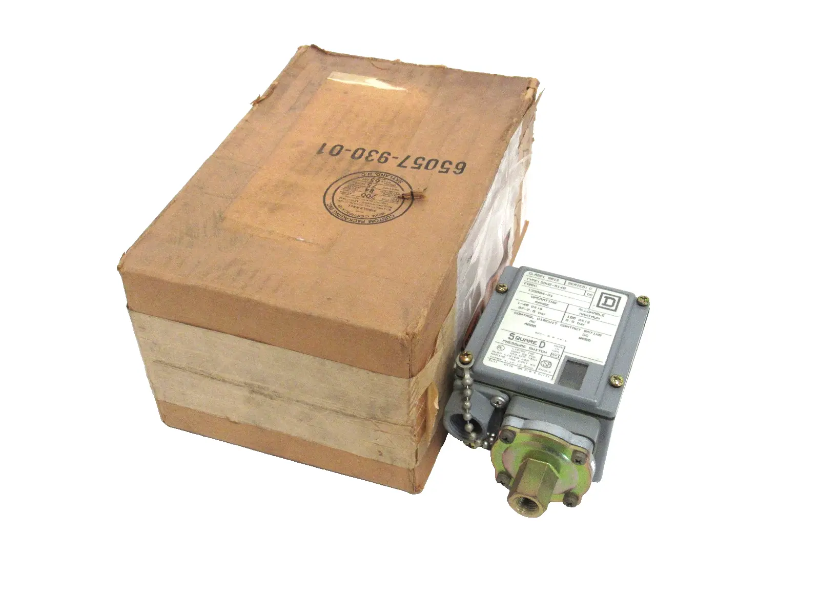 NEW SQAURE D 9012-GDW2-5149 PRESSURE SWITCH 9012GDW25149