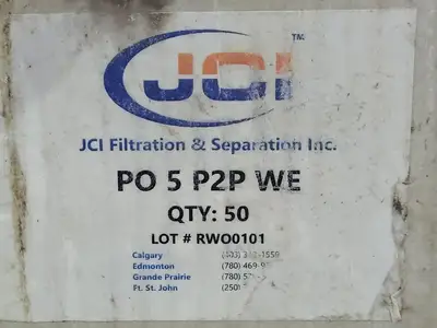 USED JCI FILTRATION AND SEPARATION INC PO 5 P2P WE