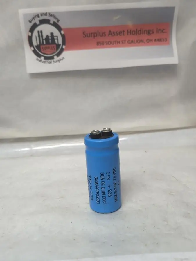 Used MALLORY CG292U050R3C Miscellaneous Equipment (Electrical & Power) | Surplus Asset Holdings #1193549
