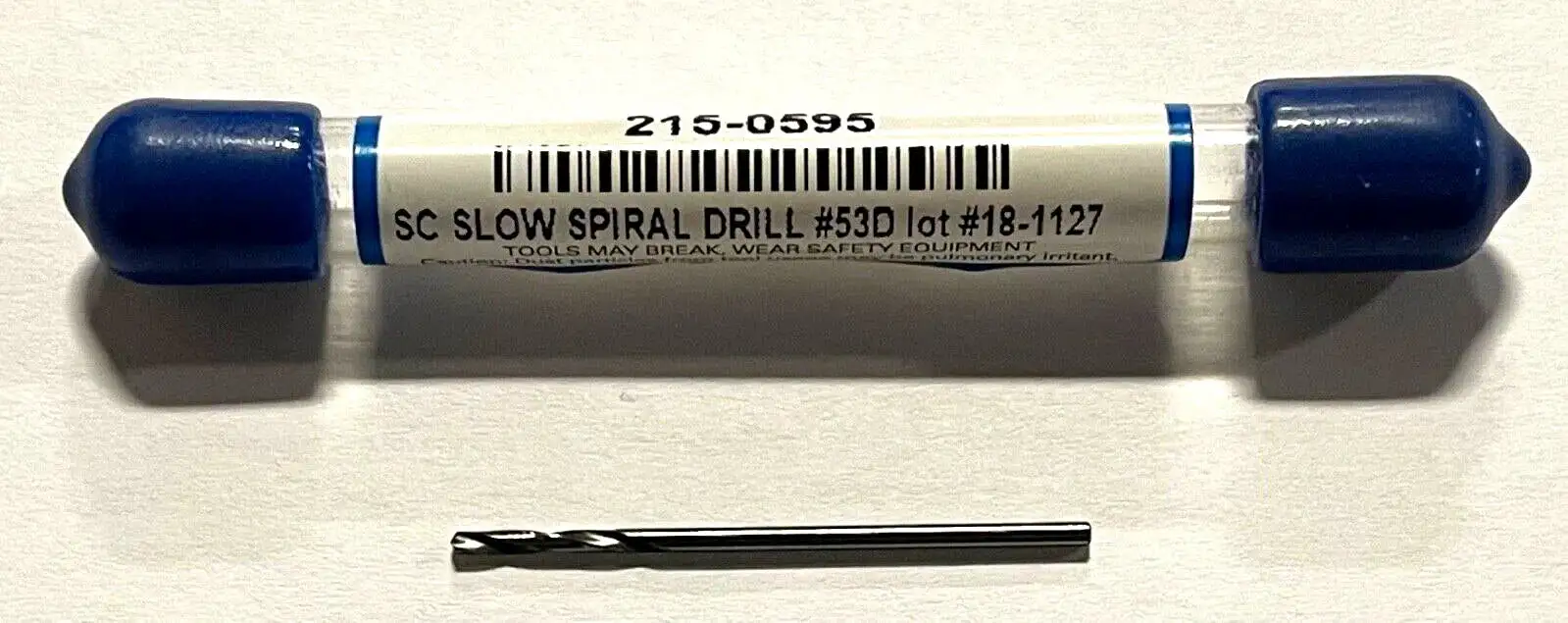 OSG #53 Solid Carbide Drill Jobber Length Slow Spiral 135° Drill Bit 215-0595