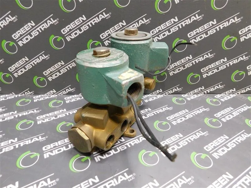 ASCO LB 8344A60 Red Hat Solenoid Valve Used