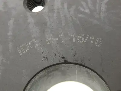 IDC E-1-15/16 Finished Bore QD Bushing 6" Flange 2-5/8" LTB