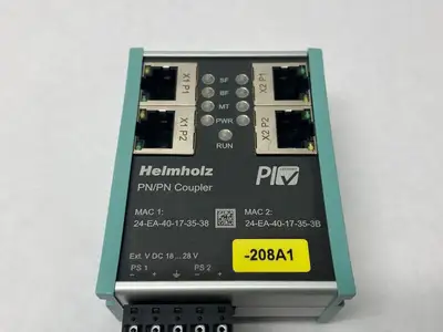 USED HELMHOLZ PROFINET TO PROFINET COUPLER, PN/PN