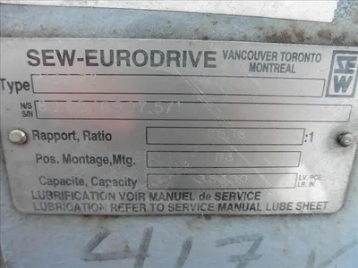 USED EURODRIVE R103.72