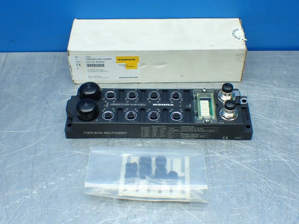 New | in-Stock TURCK FGENIM164001/CS30007 PLC Input & Output Ohio US | HGR 24 #904422