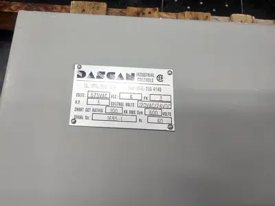 USED A&M PROCESS EQUIPMENT LTD. ACB100DL