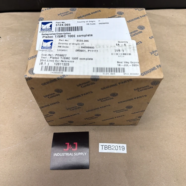 New | in-Stock Sabroe 3124.065 HVAC Parts and Equipment Indiana US | J&J Industrial Supply #935830