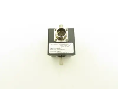Encoder Products Co. Accu-Coder Rotary Encoder 3/8" Dual Output Shaft 24VDC