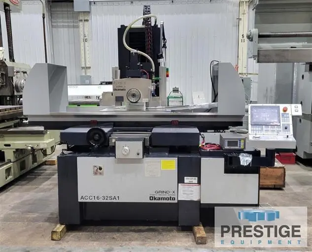 Used 2024 OKAMOTO ACC16.32SA1 Reciprocating Surface Grinders New York US | Prestige Equipment #301900