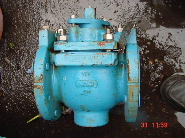 Itt 100 Mm Ptfe Lined Ball Valve