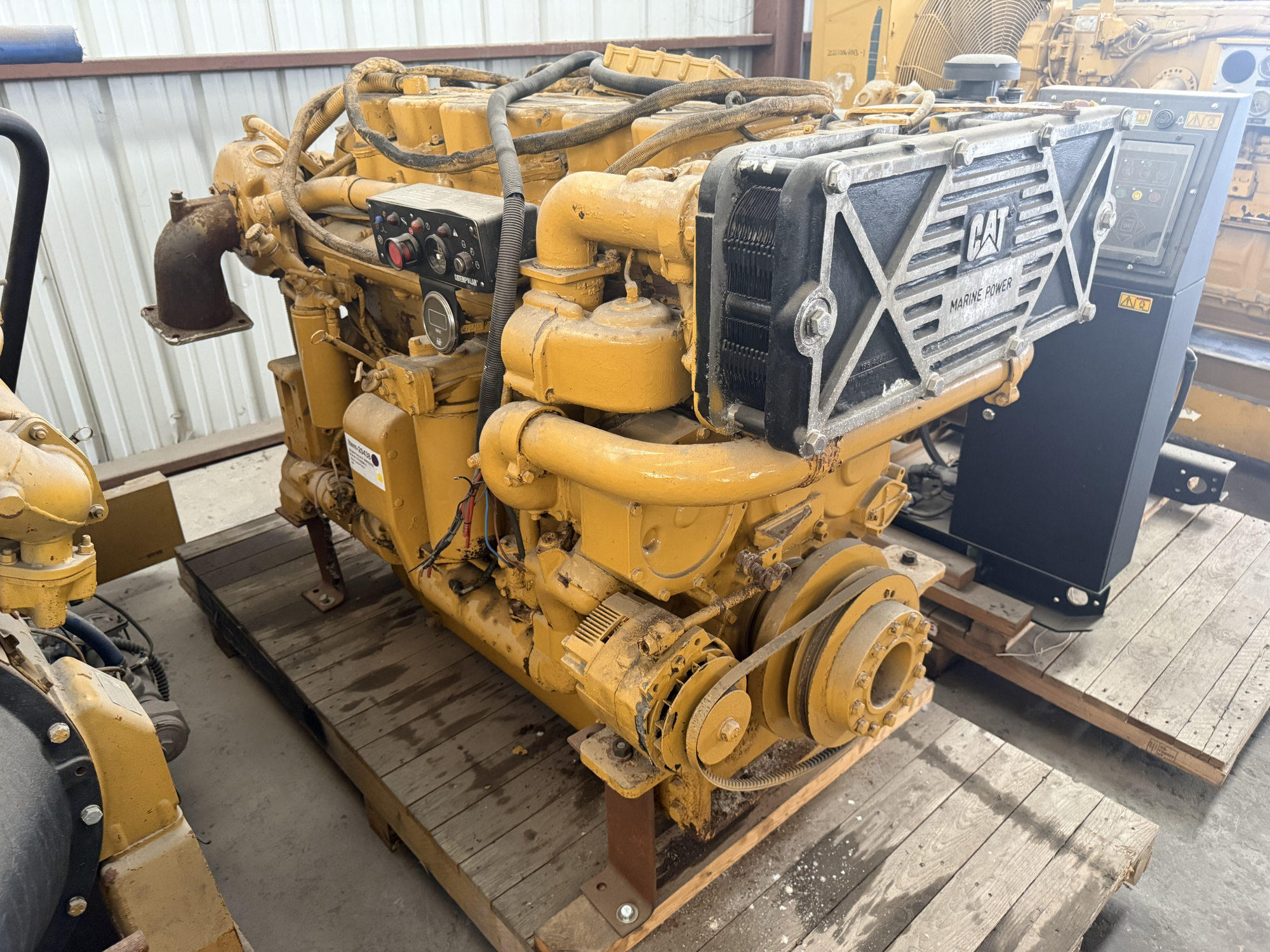 Used CAT 3408 (PLATE IS WORN, BUT APPEARS TO READ 3408) Diesel Engines Texas US | Oil The Woodlands Group #1500713