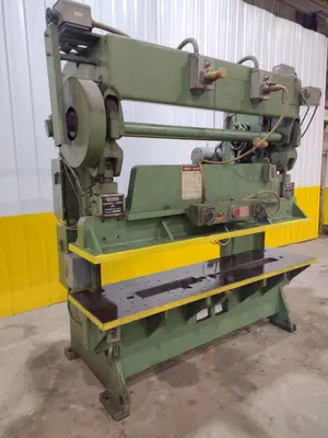 35 TON VERSON 24" X 96" FLANGE BED MECHANICAL PRESS BRAKE: STOCK #20241