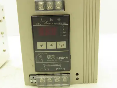 Omron S8VS-24024A Switch Mode Power Supply In 100-240VAC Out 24VDC 10A Lot of 2