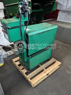 USED JV MANUFACTURING CXR-03 STATIONARY WITH BONDTECH DUMPER