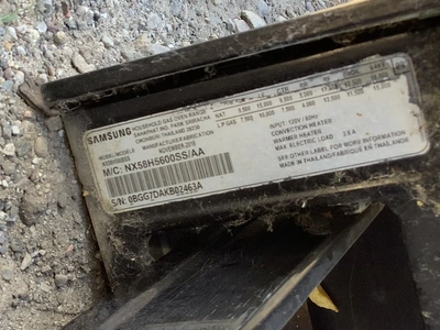 Used SAMSUNG NX58H5600SS/AA Residential Appliances Michigan US | Miedema Asset Management Group #1406496