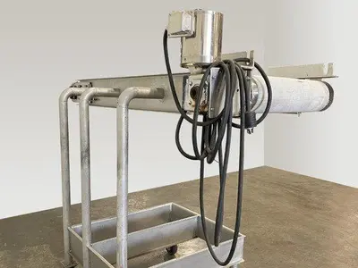 6'6 Flat Belt Conveyor