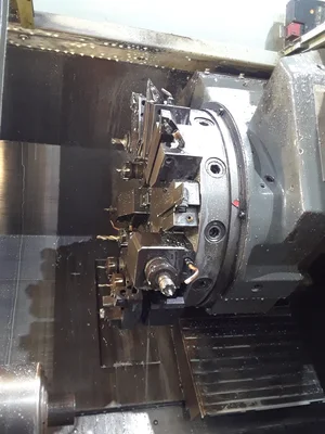 Used 2005 HYUNDAI SKT 21LMS 5-Axis or More CNC Lathes Alberta CA | Lamarche Machinery Inc #1459915