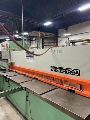 Used 1900 GUIFIL GHE 630 Power Squaring Shears (Inch) Illinois US | Revelation Machinery #1362745
