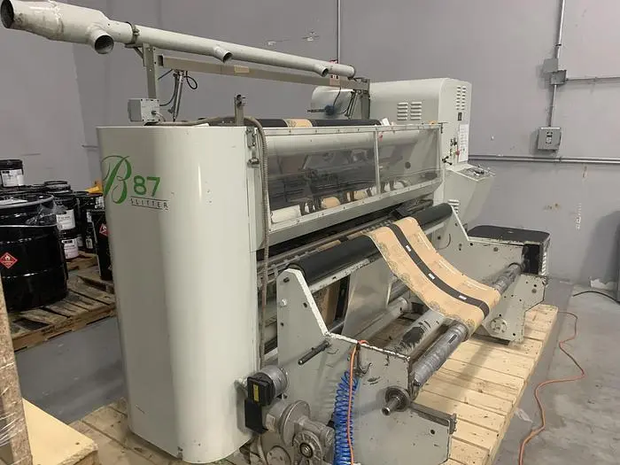 Used 2000 BIELLONI SAGE TAGLIERINA B87 Slitters & Slitting Lines Pennsylvania US | Global Equipment International, LLC #762998