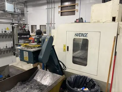 USED 2000 HARDINGE VMC-800II