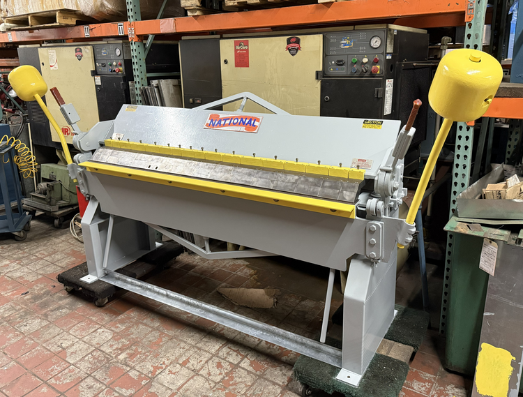 Used _UNKNOWN_ _UNKNOWN_ Box & Pan Brakes including Finger New Jersey US | H. Weiss Machinery & Supply #1305238