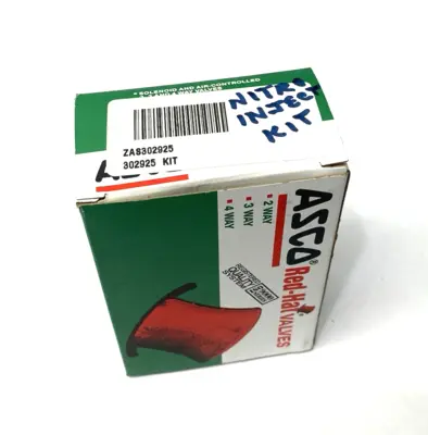 NEW ASCO RED HAT VALVE REBUILD KIT ZAS302925