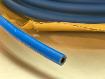 USED SMC FLAME RESIST BLUE TUBING
