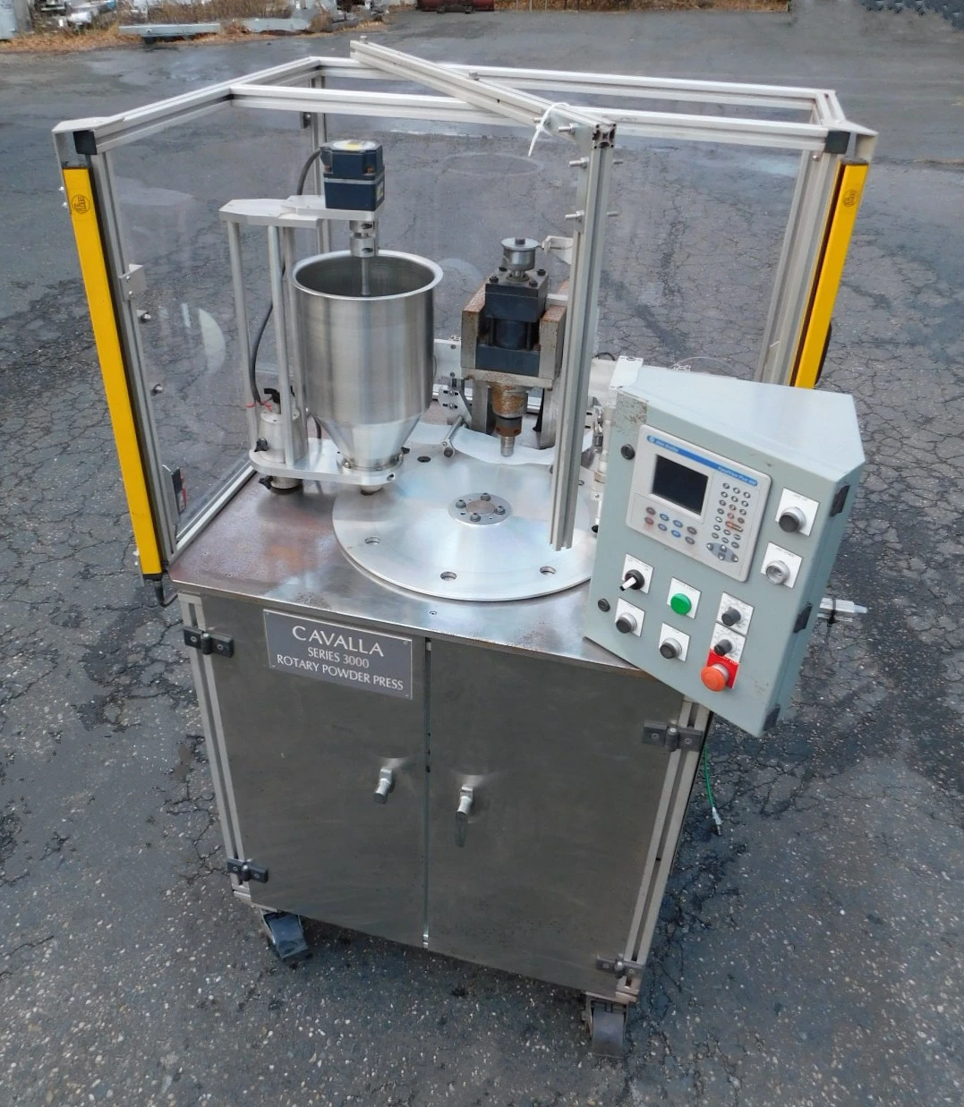 USED CAVALLA POWDER PRESS SERIES 3000