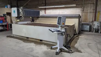 CNC Mazak Lasers, Flow Waterjet, Gasparini Brake, Machine Shop, Forklift and More