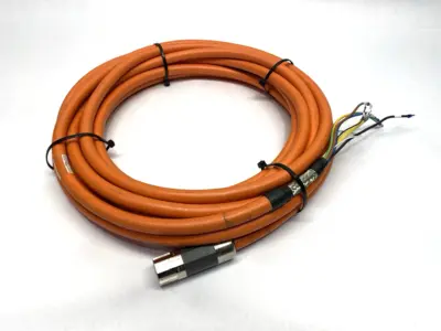 USED ALLEN-BRADLEY SER. B KINETIX SERVO MOTOR CABLE 10M