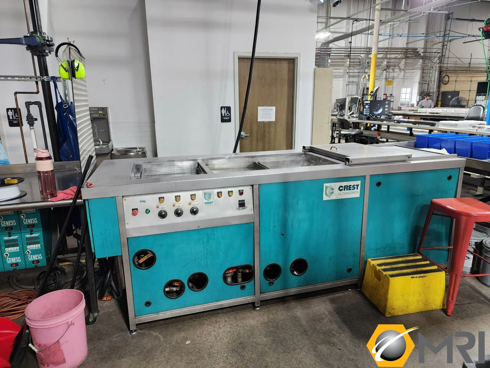 1999 Crest OCJ-1826 4-station Optimum Console Ultrasonic Cleaning System | AB 7611719