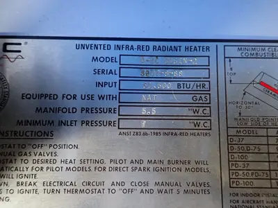USED THERMAL ENGINEERING CORPORATION D50 CDSIN2