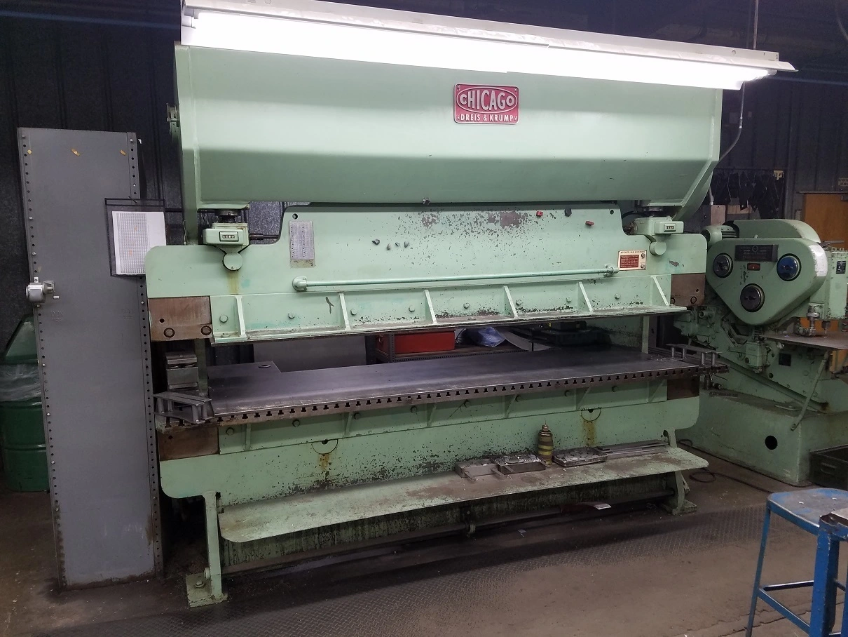 USED CHICAGO DREIS & KRUMP 810L PRESS BRAKE