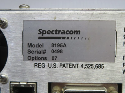 Used SPECTRACOM _UNKNOWN_ Misc Networking Equipment | OCO Industrial #1591749