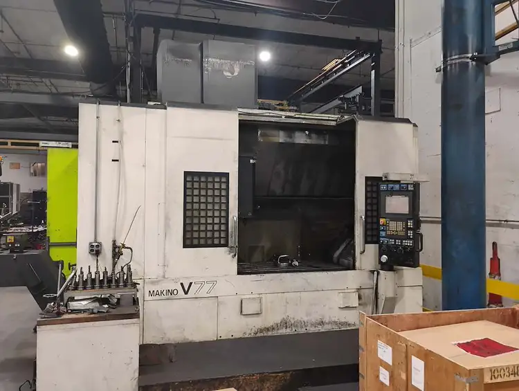 Used 2006 MAKINO V77 Vertical Machining Centers Arizona US | Tight Tolerance Machinery #1284810