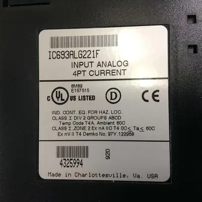 USED GE FANUC IC693ALG221F