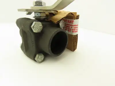 Worcester 444 TSW Manual Ball Valve 1" Socket Weld 1000PSI