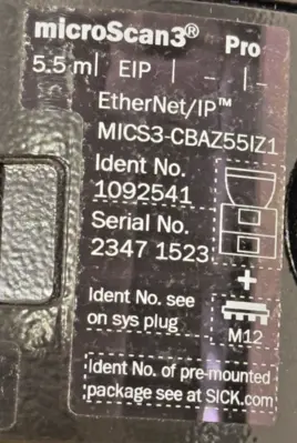NEW SICK MICS3-CBAZ55IZ1P01