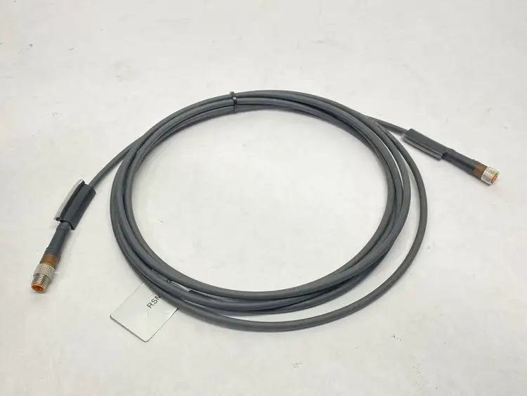 Used LUMBERG DOUBLE ENDED CORDSET M8 3-PIN MALE TO FEMALE 3M Cable & Wire | Maverick Industrial Sales #1101685