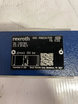 Rexroth R900347510 Hydraulic Check Valve 5076psi